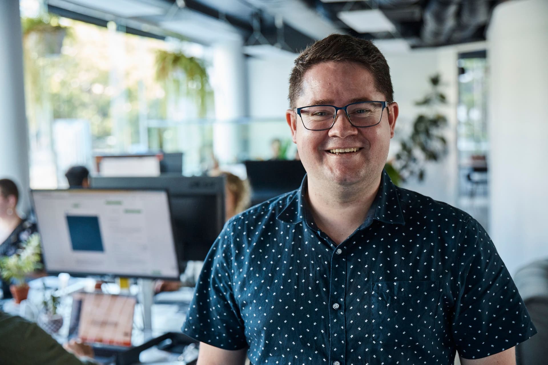 BFJ Digital Team at the office